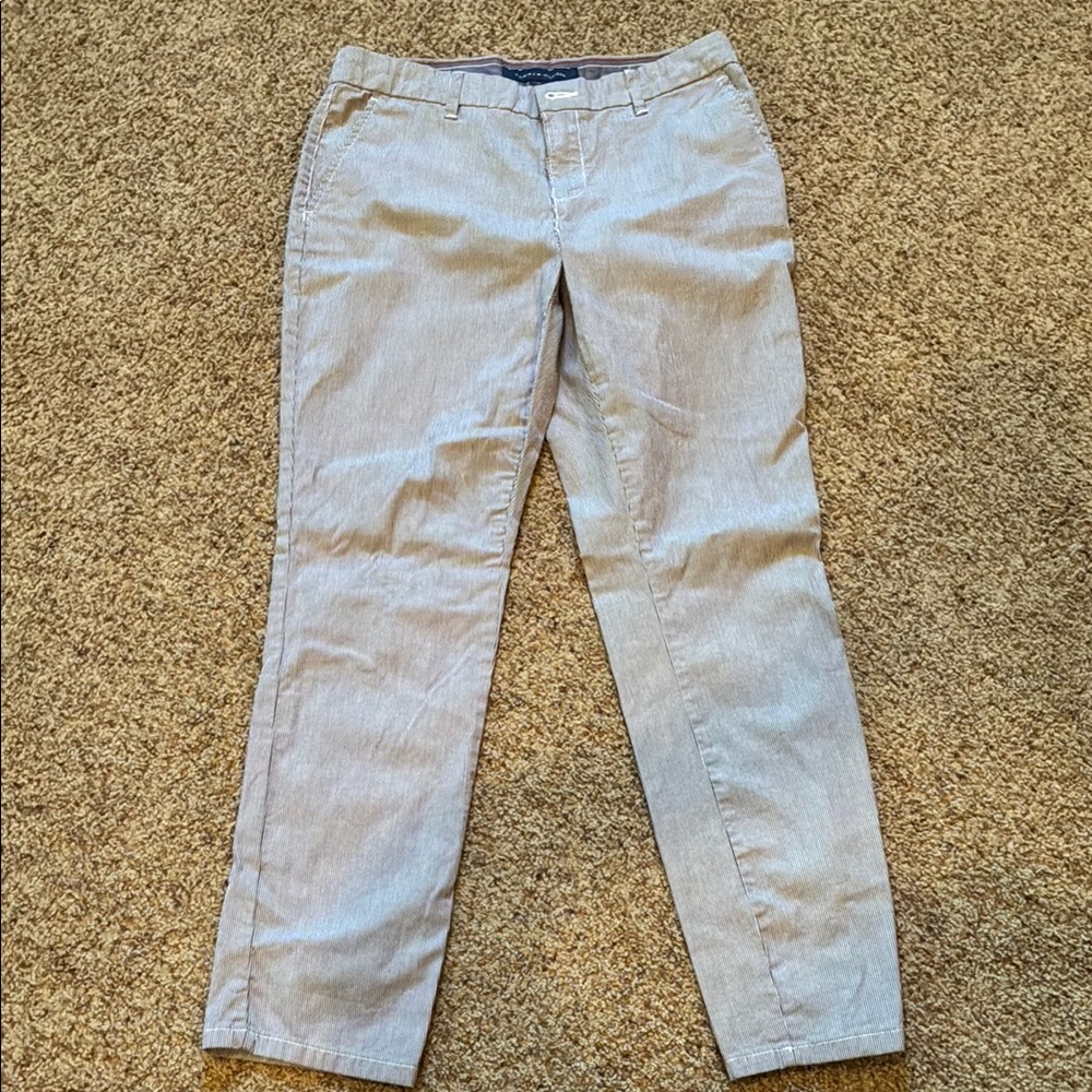 Tommy Hilfiger navy striped Slim Fit Lightweight
